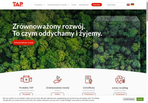 TAP TELION AIR PAC SPÓŁKA Z OGRANICZONĄ ODPOWIEDZIALNOŚCIĄ