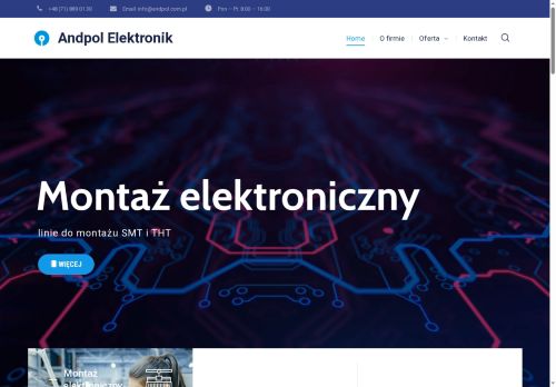 ANDPOL ELEKTRONIK SPÓŁKA Z OGRANICZONĄ ODPOWIEDZIALNOŚCIĄ