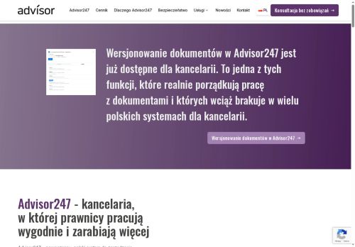 Advisor Systems Sp. z o.o.